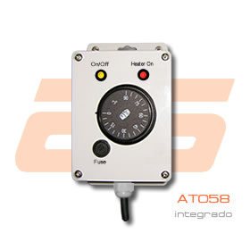 AT058 analog thermostat 0-90º C