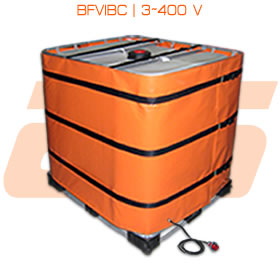 Couverture chauffante pour cuve IBC/GRV 3~400 volts - IP65